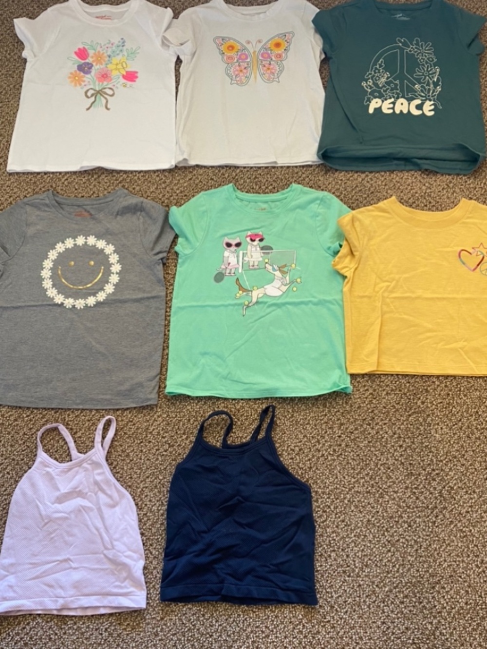 8 Girl Shirts